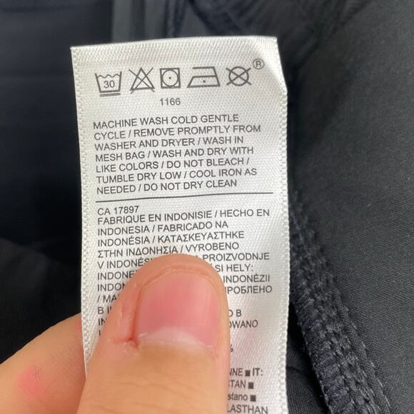 Athleta black camo jogger lightweight pants women's size 18 - Picture 10 of 14